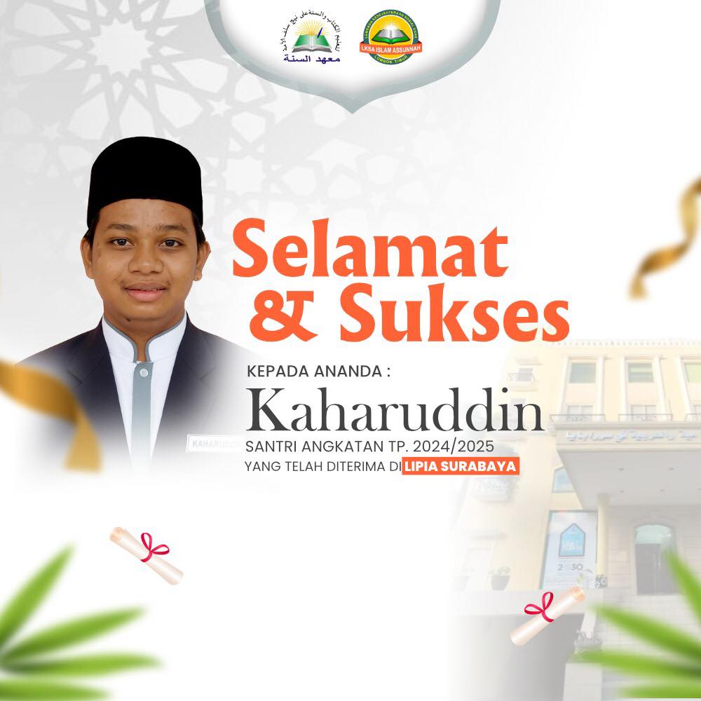 santri diterima di lipia surabaya